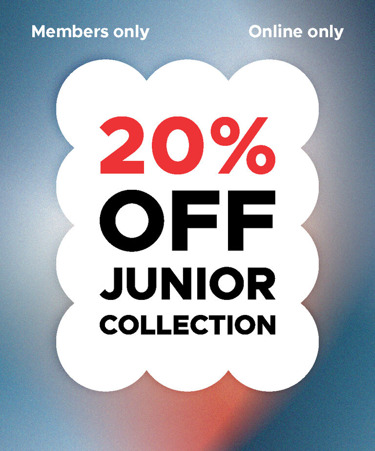 Junior 20% off everything