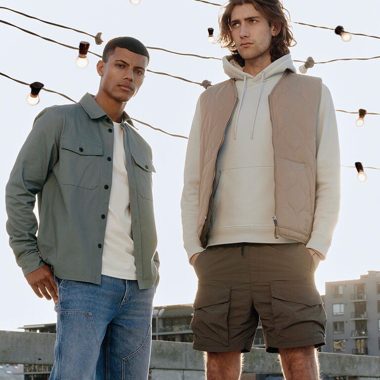 summer layering men