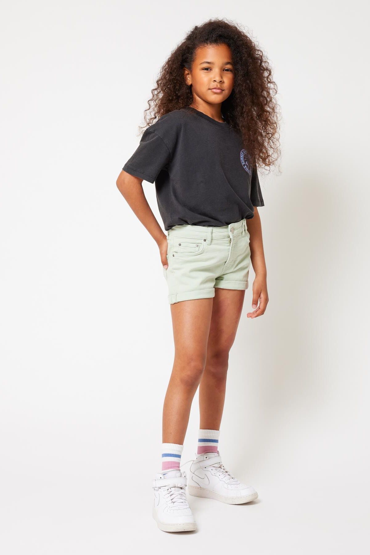 Denim short Lucy JR clrd image number 2