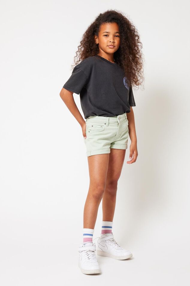 Denim short Lucy JR clrd image number 2