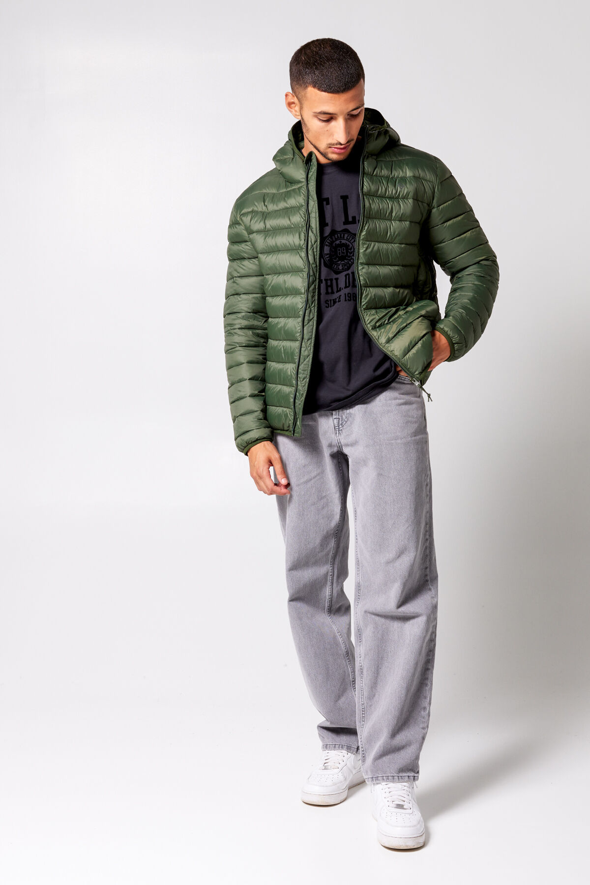 Men Jacket Jerry hood Leaf | America Today