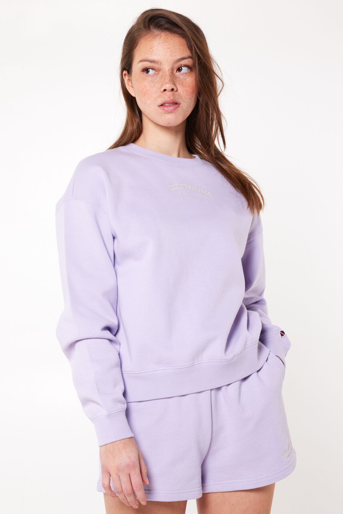Dames Sweater Summer Lilac America Today