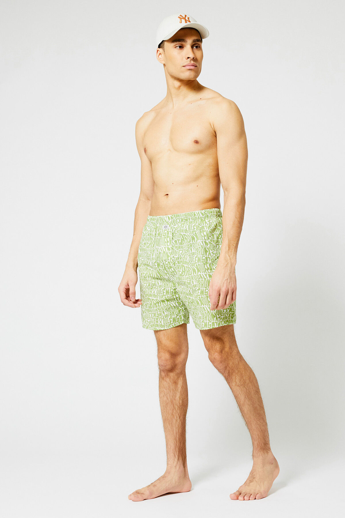 Mens boxer shorts loose fit top