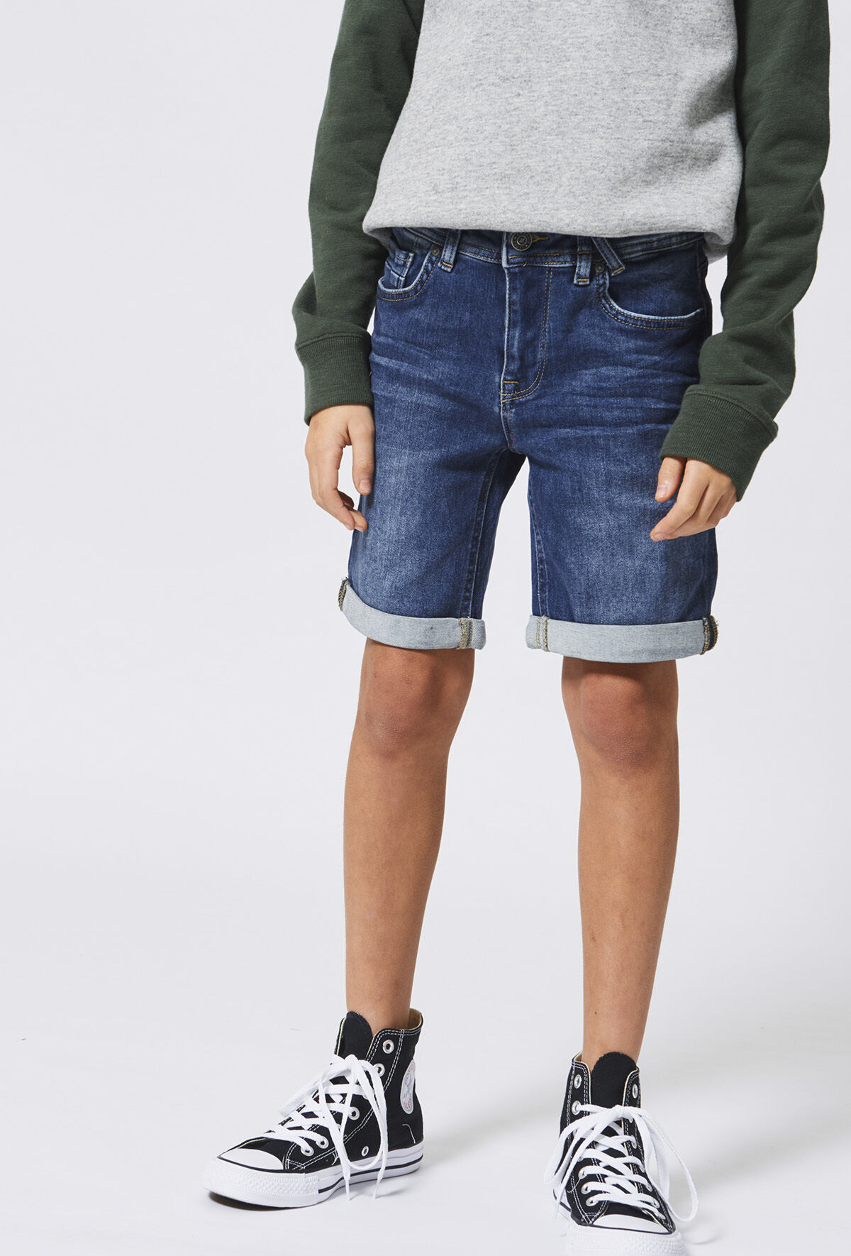 Jogdenim short Robert Jr image number 1