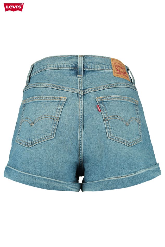Denim short Mom Aline short 2 image number 1