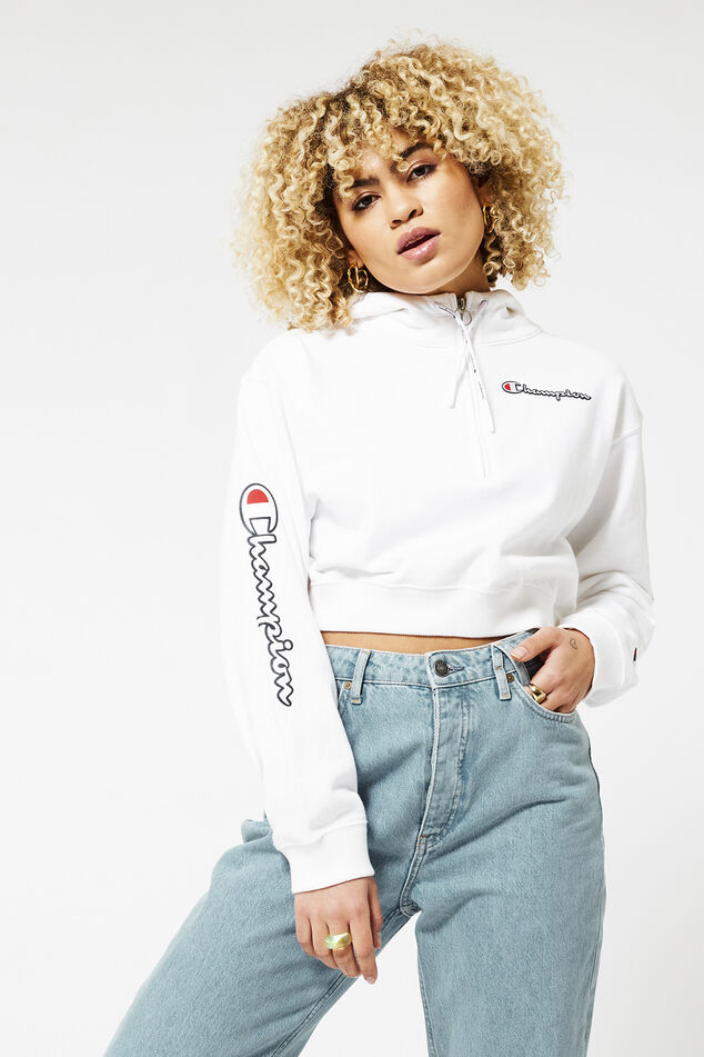 Hoodie Champion logo cropped image number 0