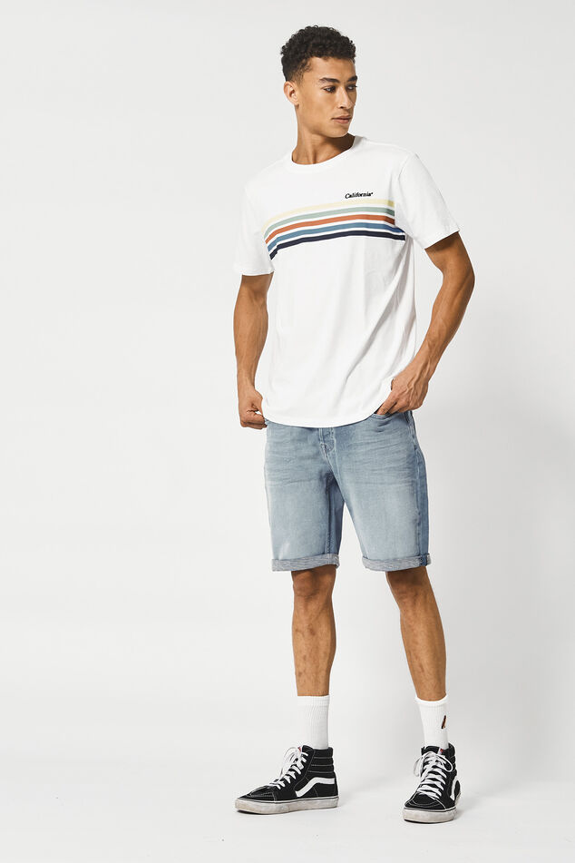 Jogdenim short Robert jog image number 0