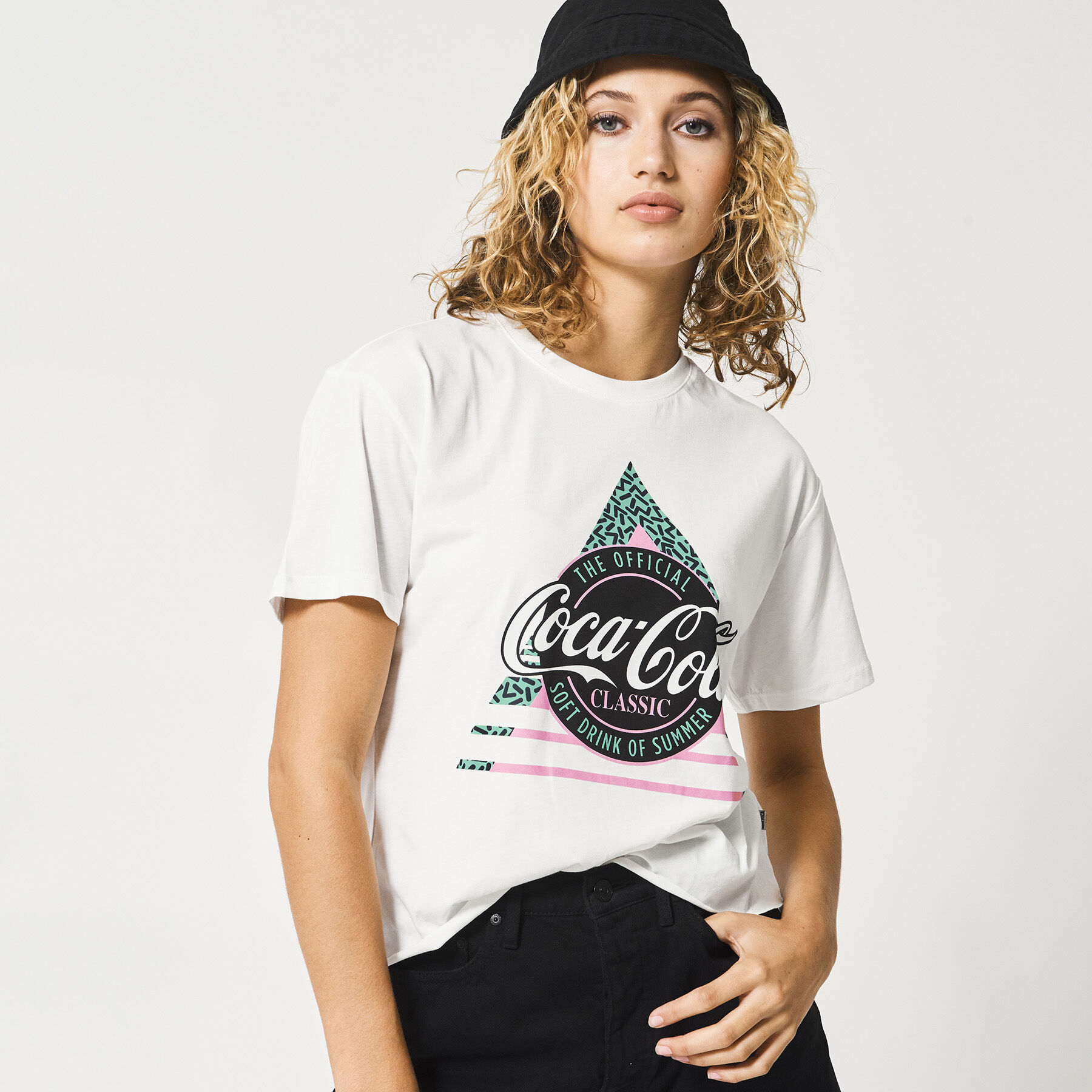 coca cola hats and shirts