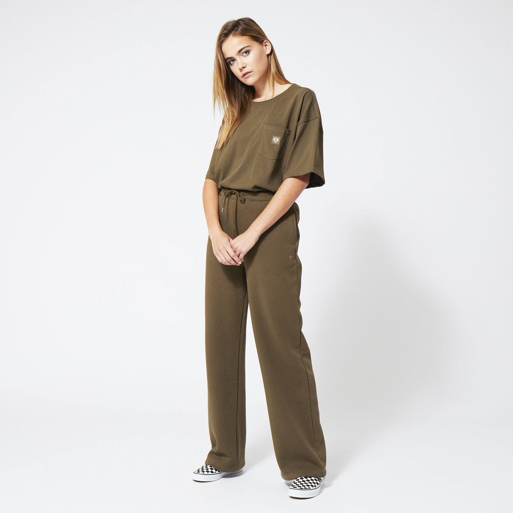 Bruine Dames Joggingbroek Dan Brown | Sweat pants shop je bij | Janice