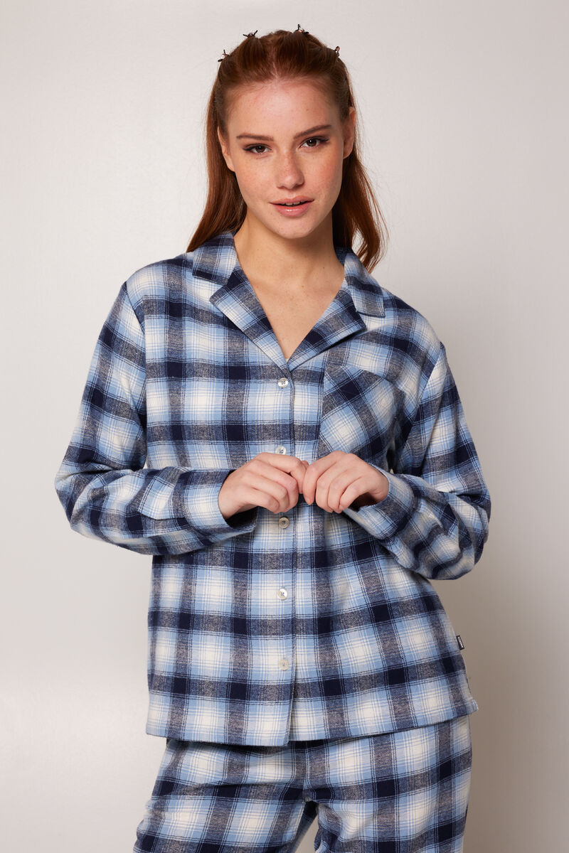 vijandigheid Door Pardon Women Pyjama Labello shirt Blue/navy | America Today