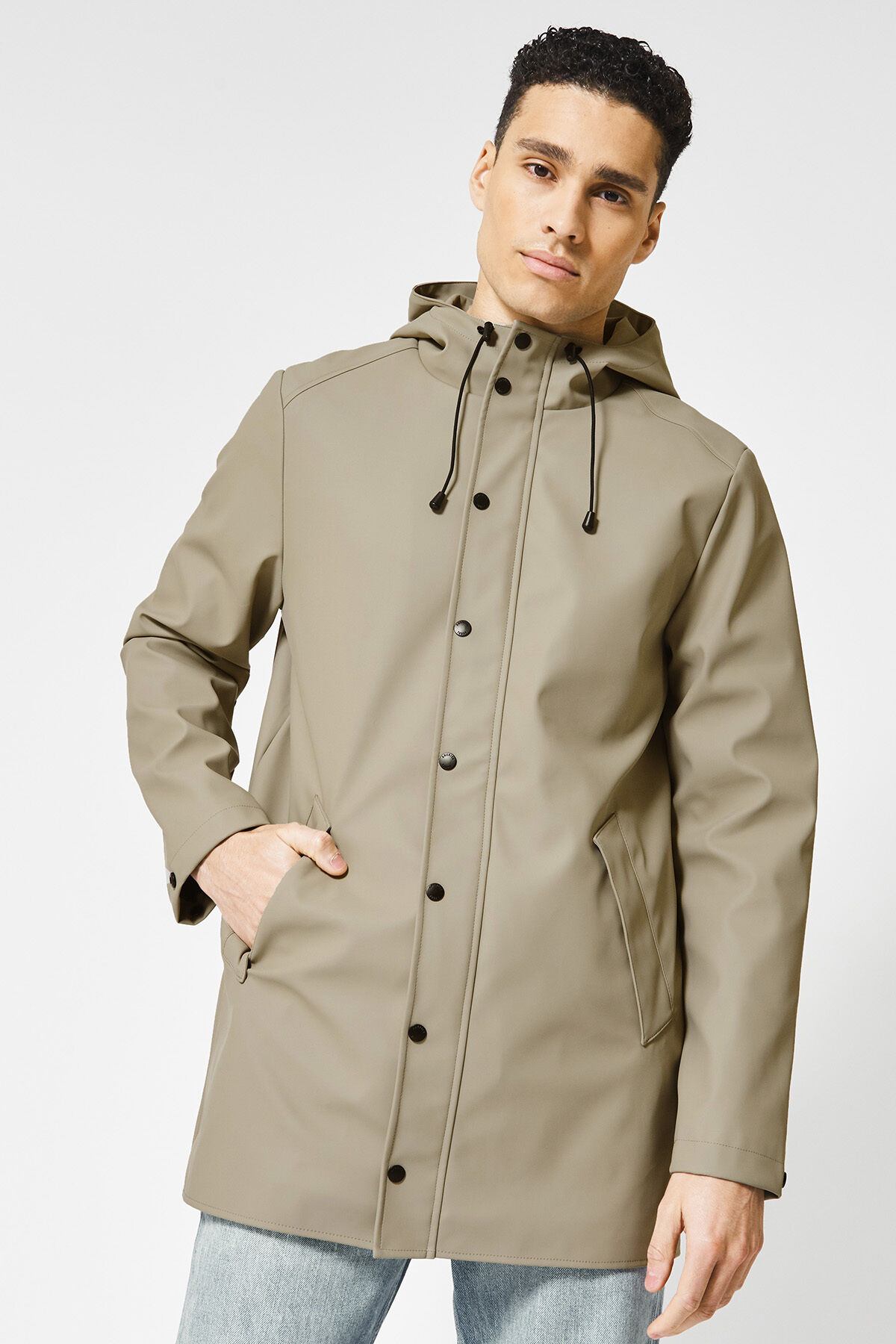 Men Rain jacket Jace Light khaki America Today