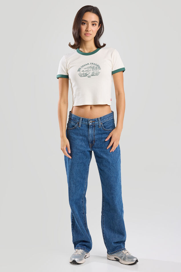 Rib ringer tee image number 0