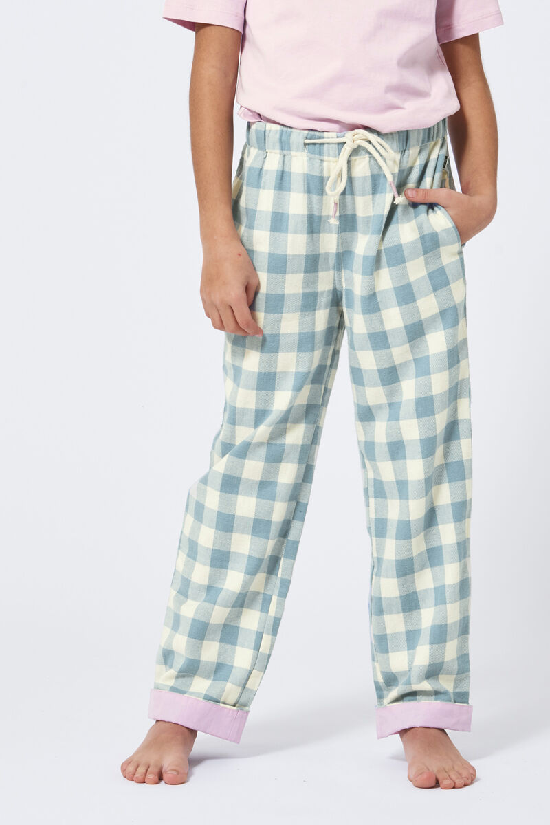 Elasticiteit bevestig alstublieft kaart Meisjes Pyjamabroek Labelly Blauw | America Today