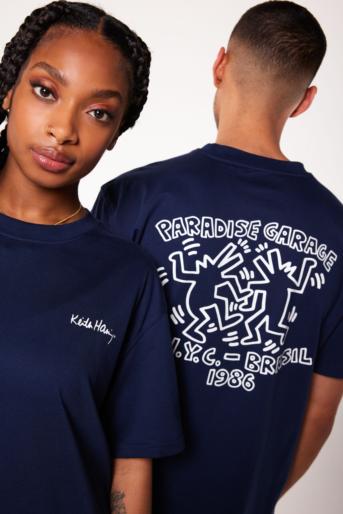 Men T shirt Enter Dark blue America Today
