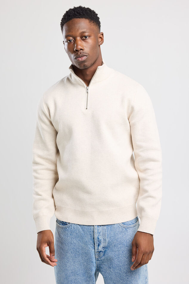 Halfzip trui Konrad image number 1