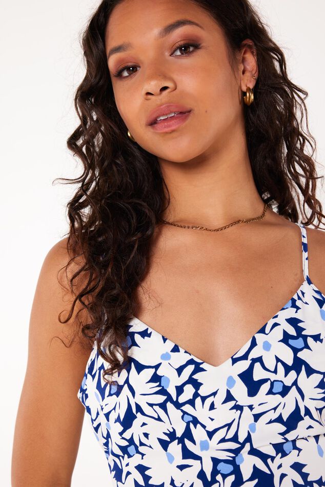 Women Dress Dasha Blue/white | America Today Women Dress Dasha Blue/white | America Today