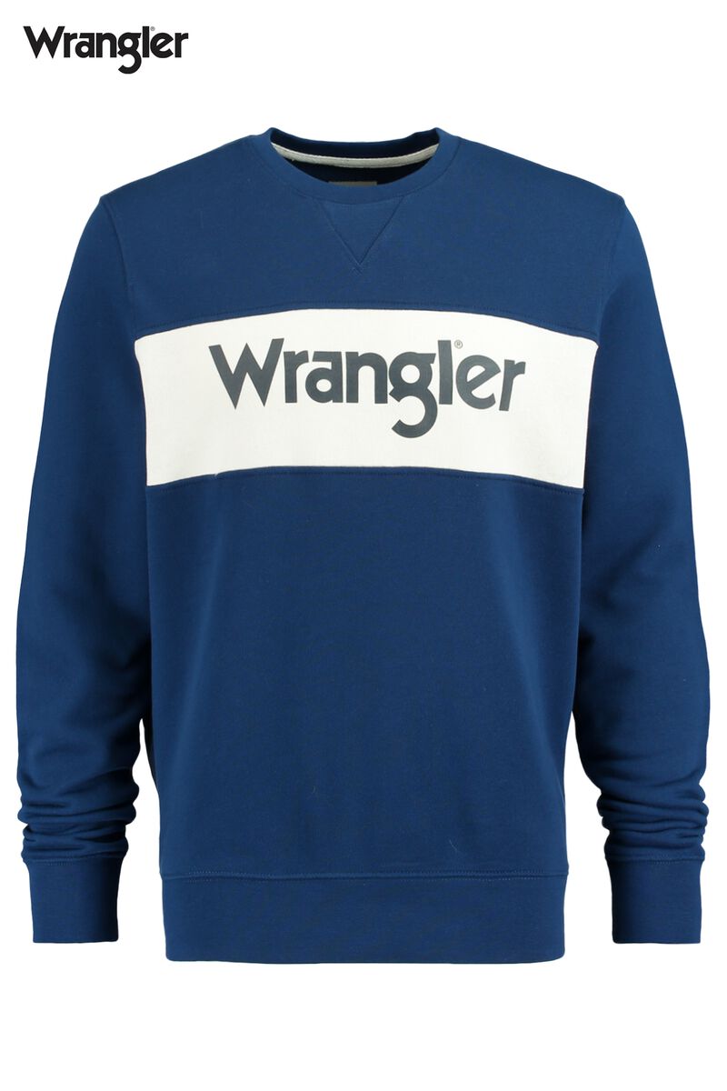 Men Sweater WRANGLER X AT SMU Blue | America Today