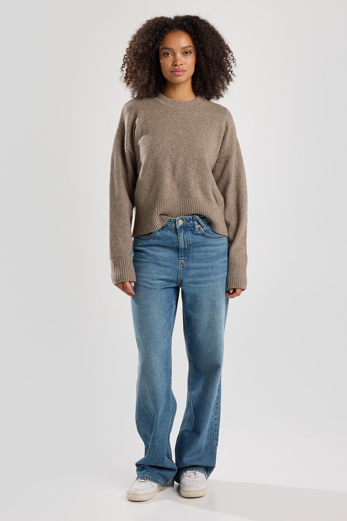 Dames Sweater Kaya Khaki America Today