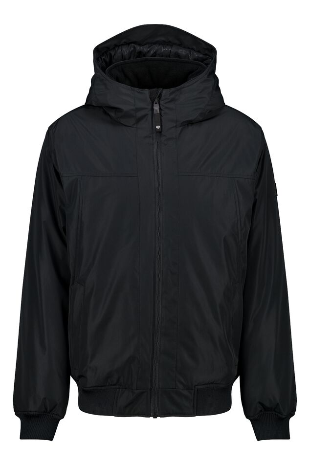 Hooded bomber jacket Justin image number 4