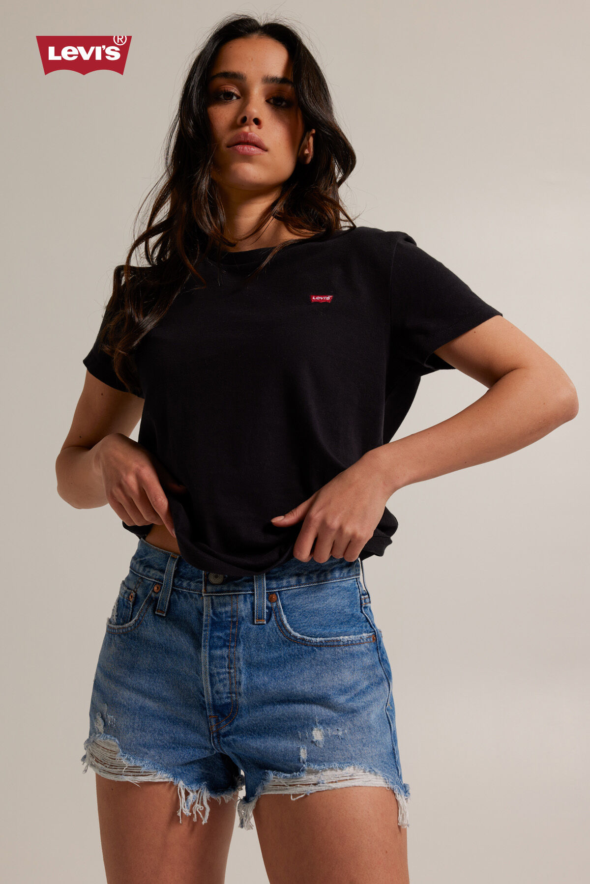 Levis 501 shorts damen top