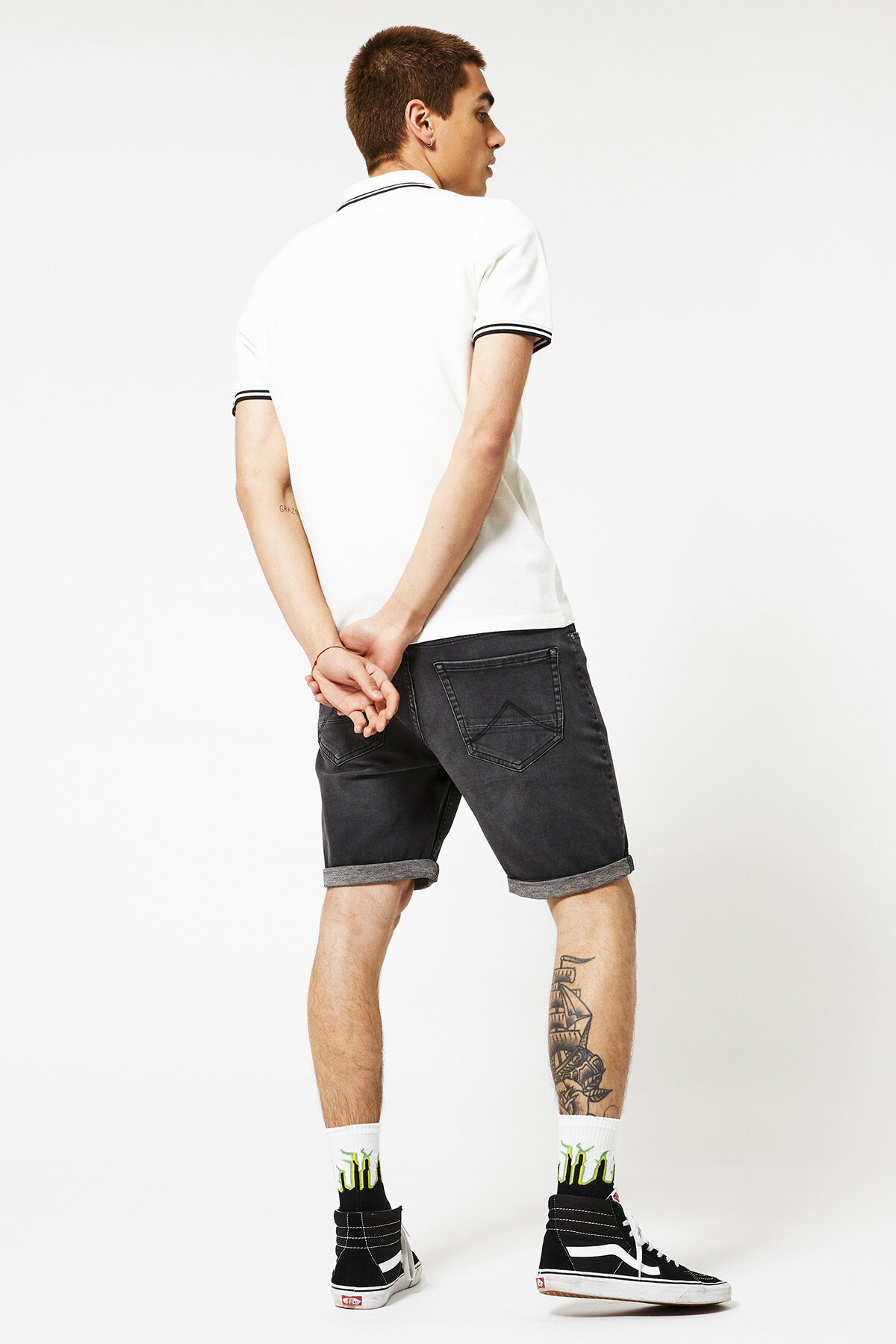 Jogdenim short Robert jog image number 2