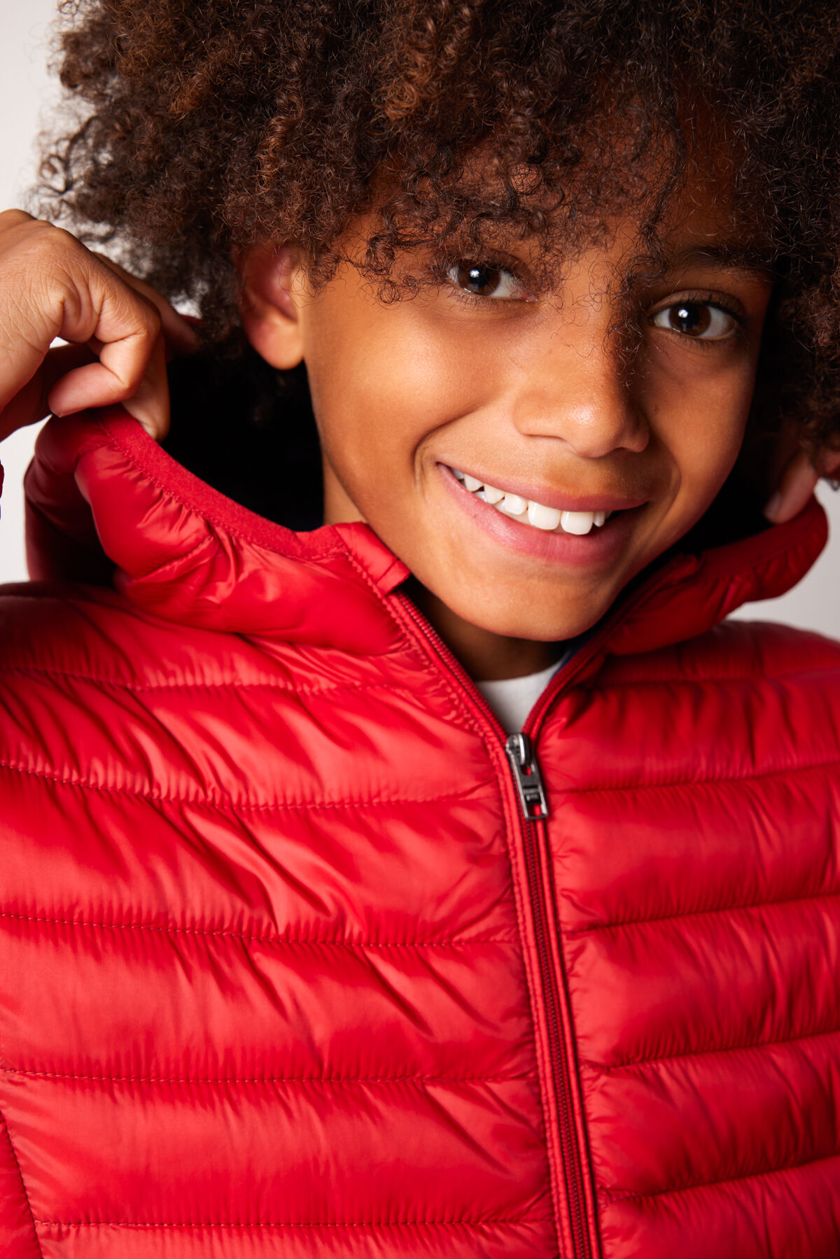 Girls red winter jacket hotsell