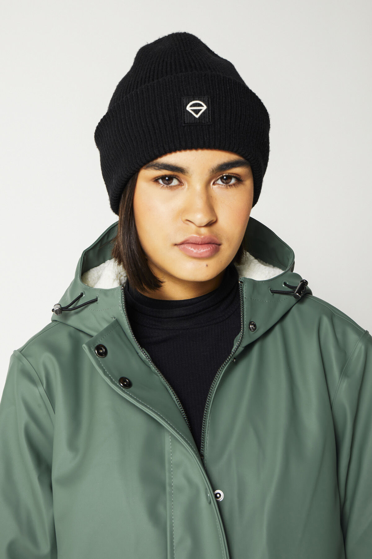 Dames Regenjas Janice Teddy kort Cypress