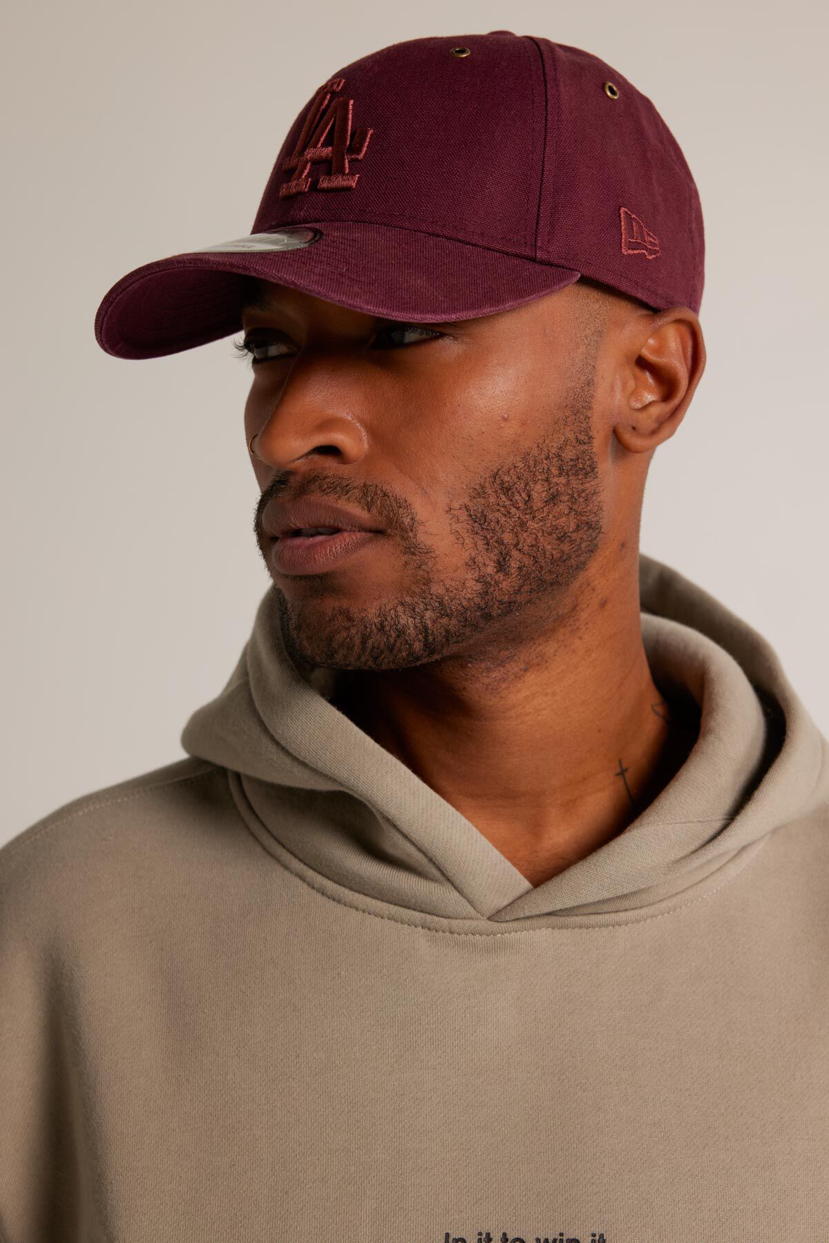 Burgundy dodgers hat clearance