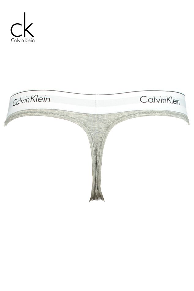 Calvin Klein String CK ONE met logo-boord strings Thong Knickers Pants XL  beige