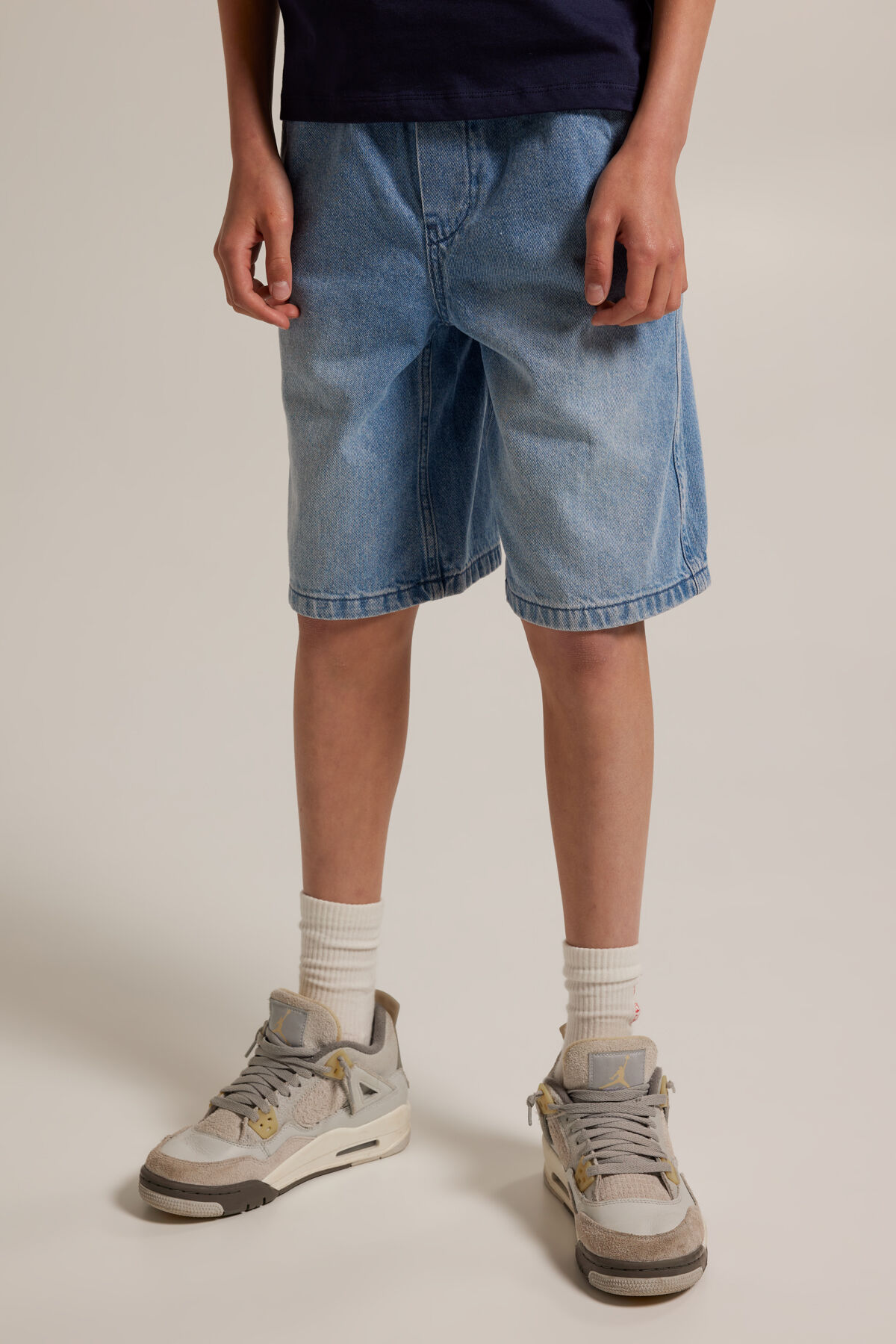 Denim short Nero JR image number 0