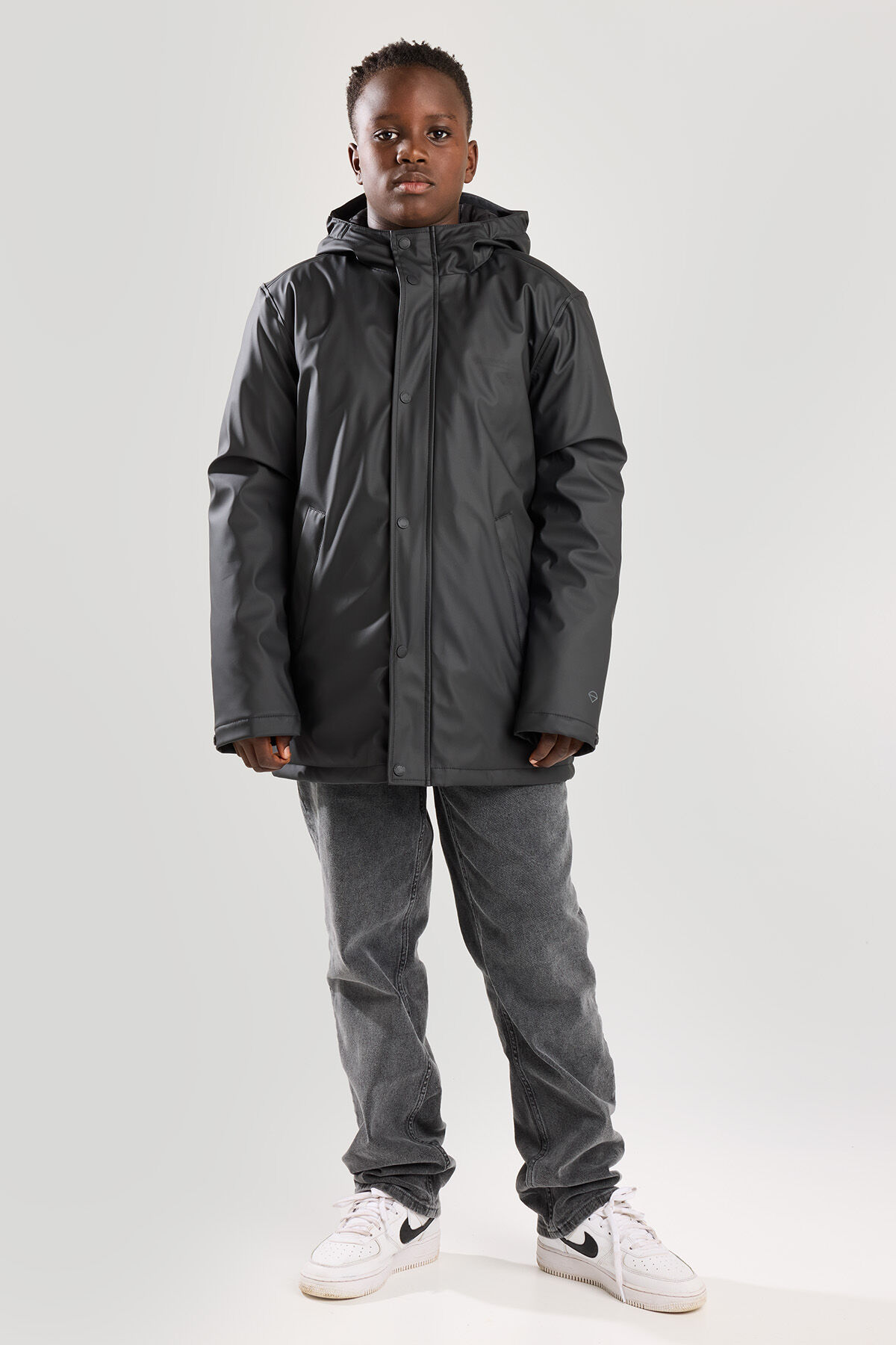 Jongens Regenjas Jace padded jr Black America Today