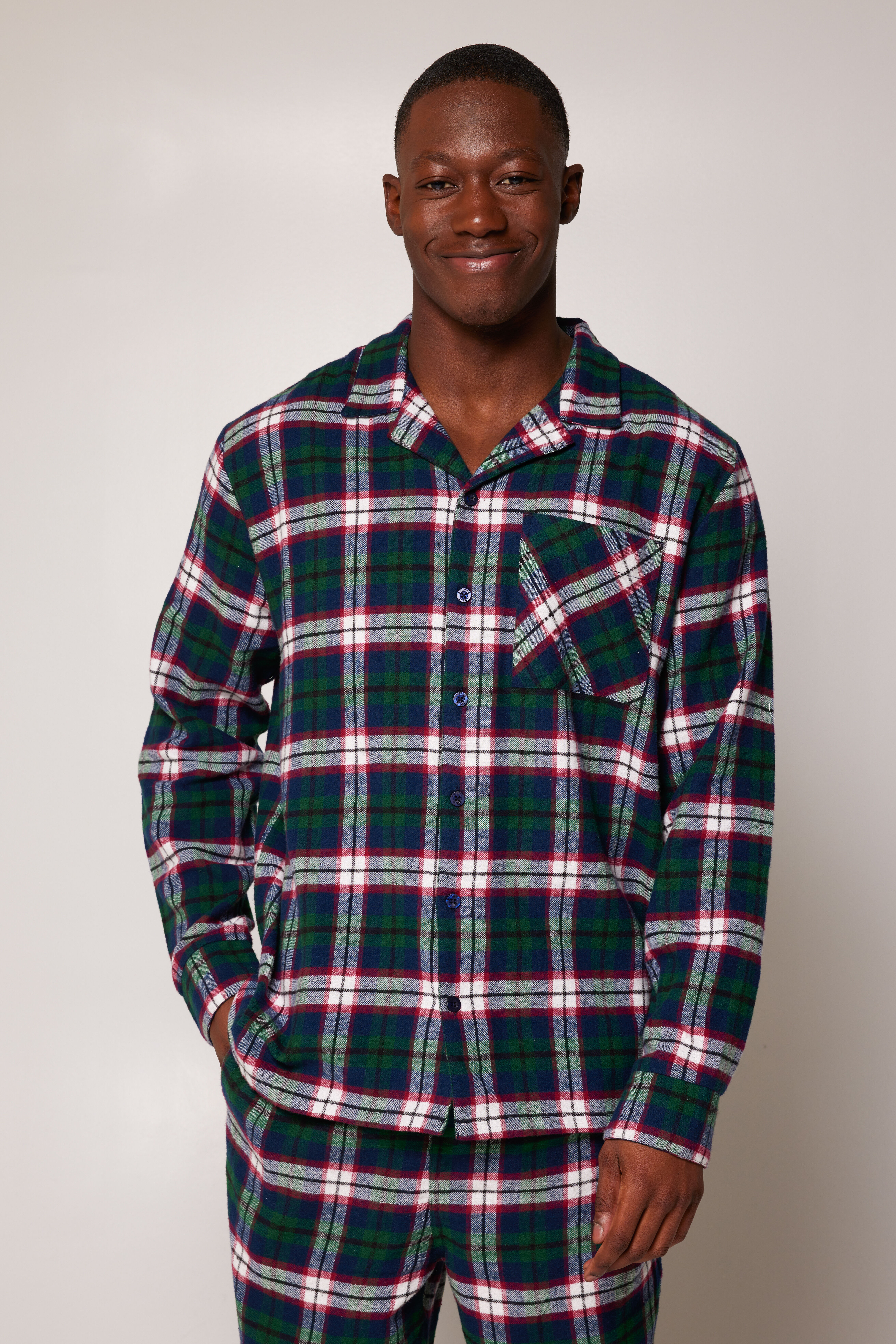 Pyjama shirt heren discount