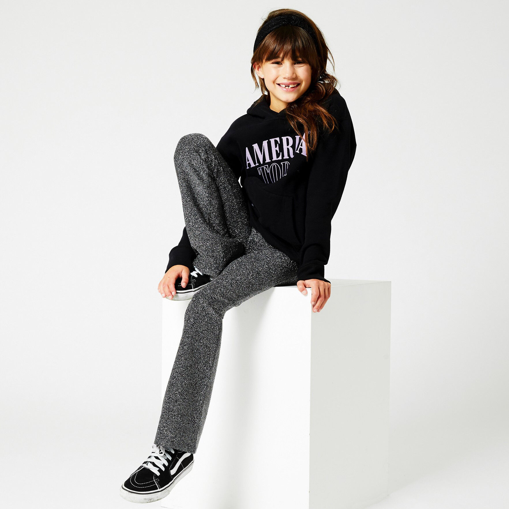Girls Trousers Charly X Jr Silver America Today
