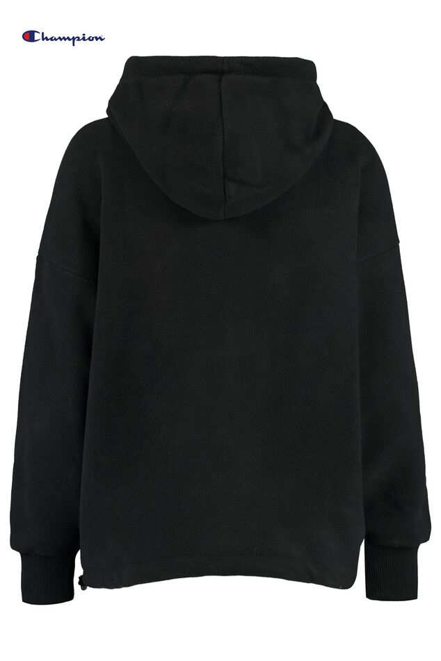 Hoodie Hooded Half zip image number 1