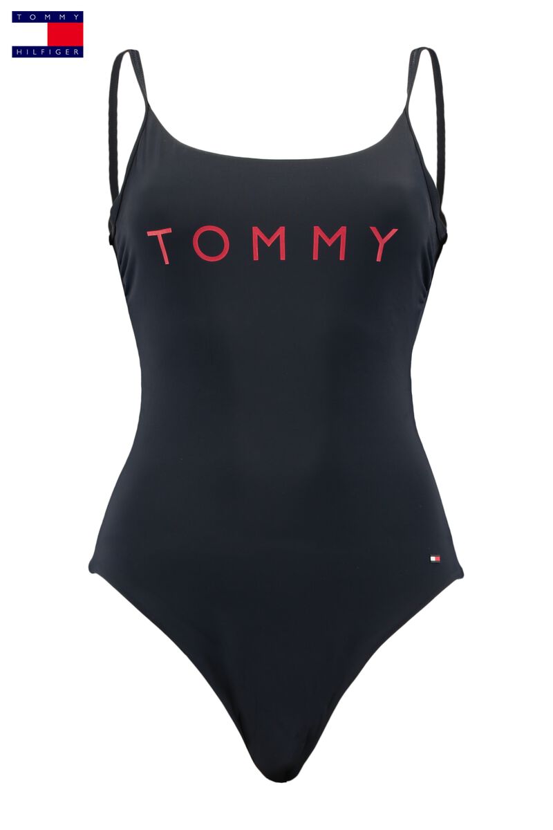 Dames Badpak Tommy Navy | America Today