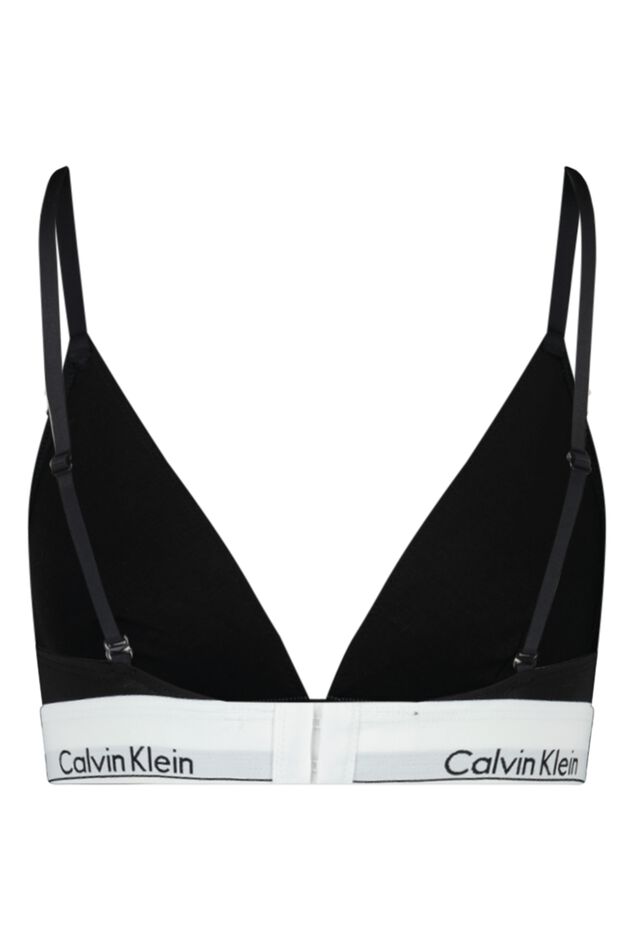 Calvin Klein Calvin Klein Id Unlined Triangle Bra in Black