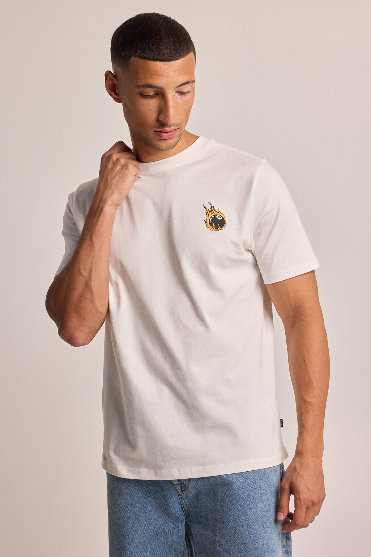 Heren T shirt Ed Off white America Today