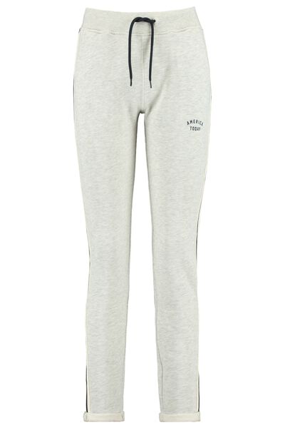 Jogging pants with side stripe