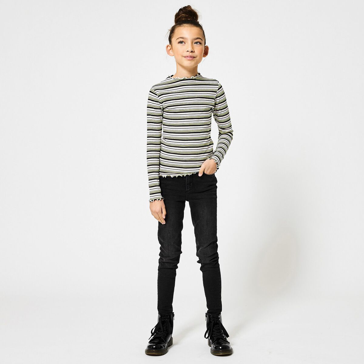 Girls High Waist Jeans Black Buy Online America Today Girls High Waist Jeans Black Buy Online America Today