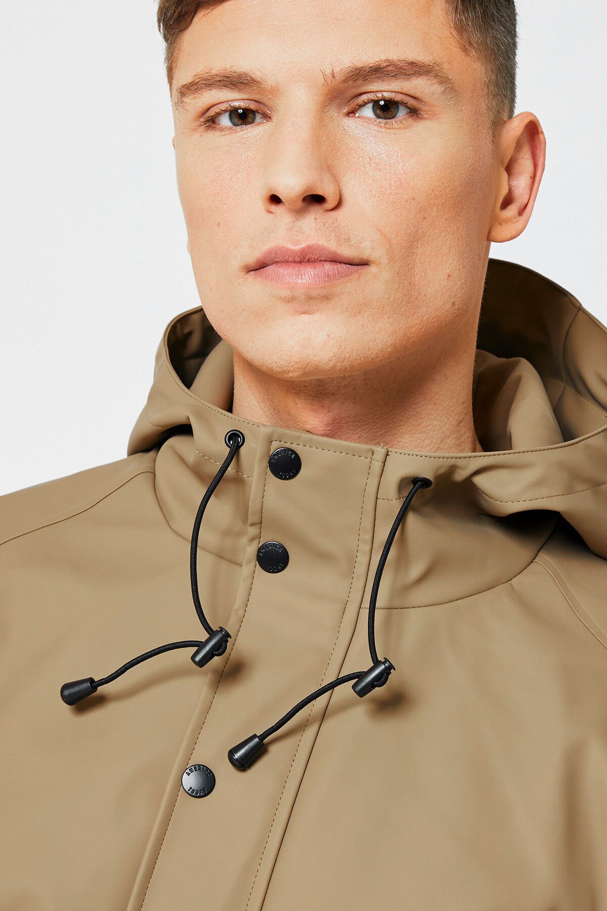 Rains jacket desert top
