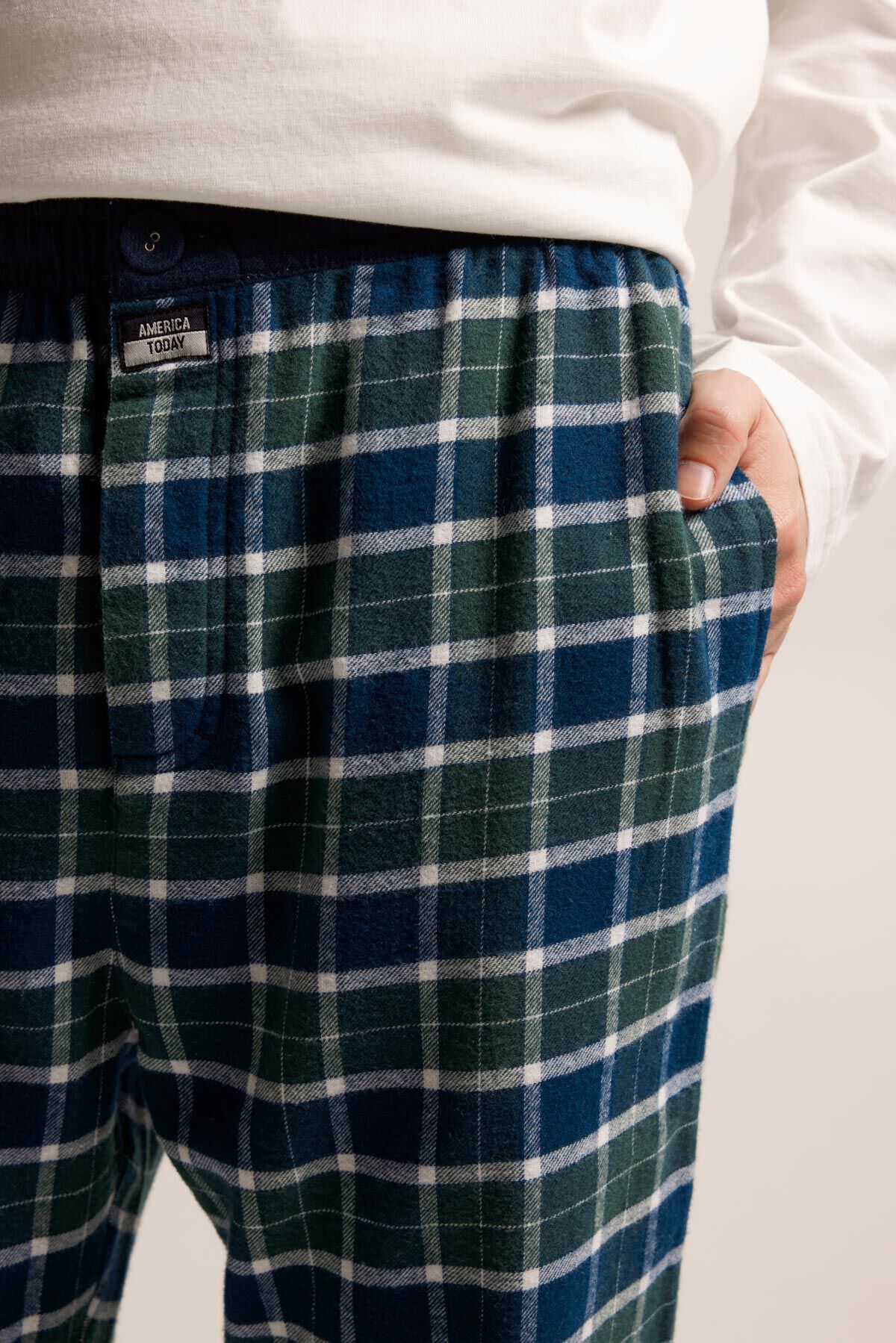 Pantalon de pyjama Nathan Bottom image number 3