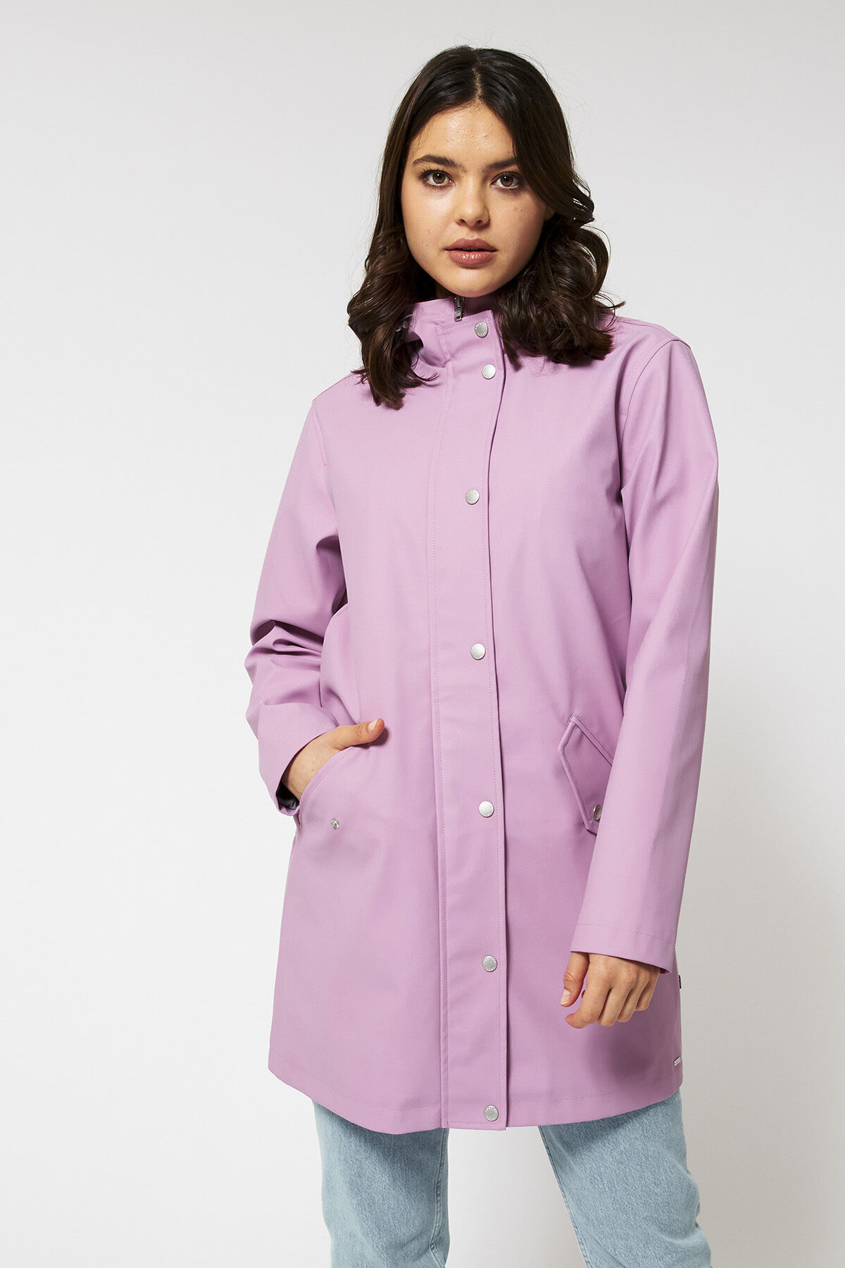 Women Raincoat Janice Lilac America Today