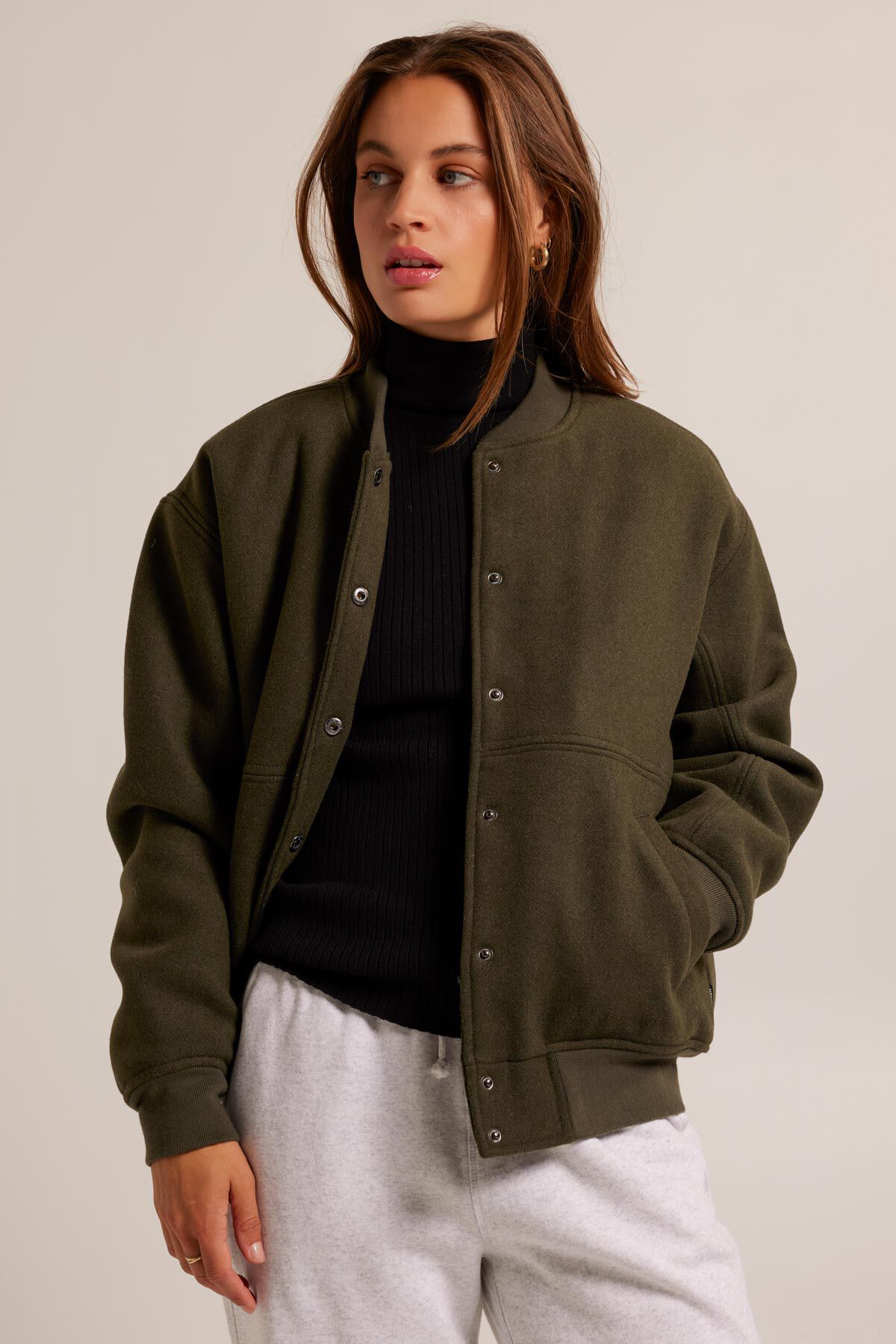 YOKE / NYLON BOMBER JACKET – carol ONLINE STORE