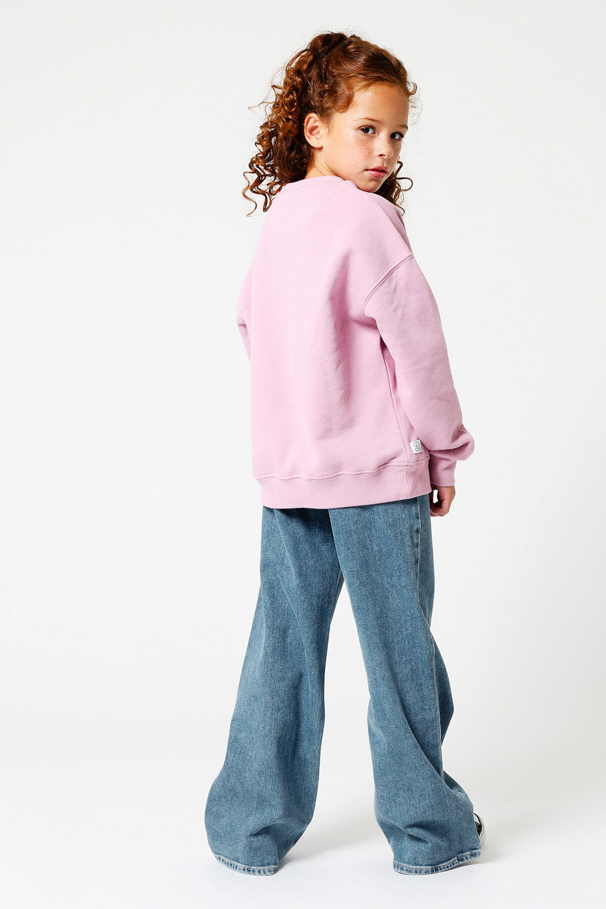 洋書 Super sweet girls 2 Girls Sweater Print Old pink | America Today