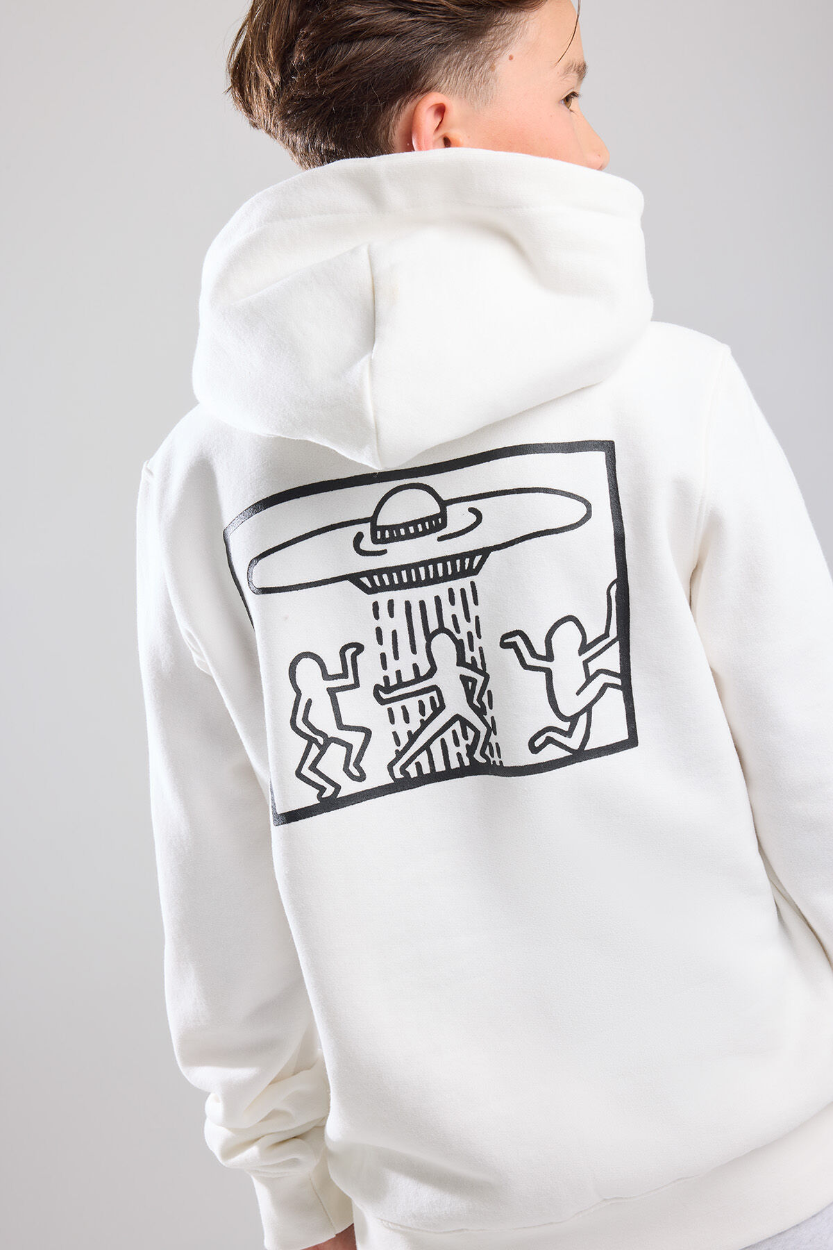 Keith haring white hoodie best sale
