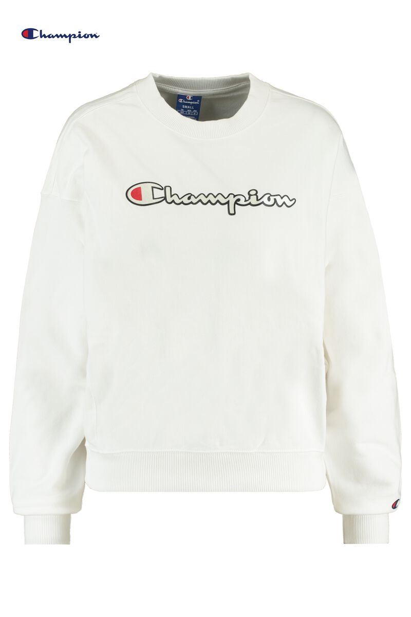kop condensor meer Titicaca Dames Sweater Champion Logo White | America Today
