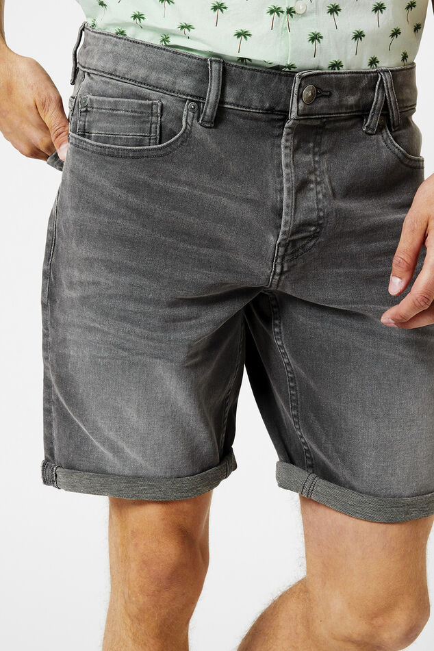 Jogdenim short Robert jog image number 3