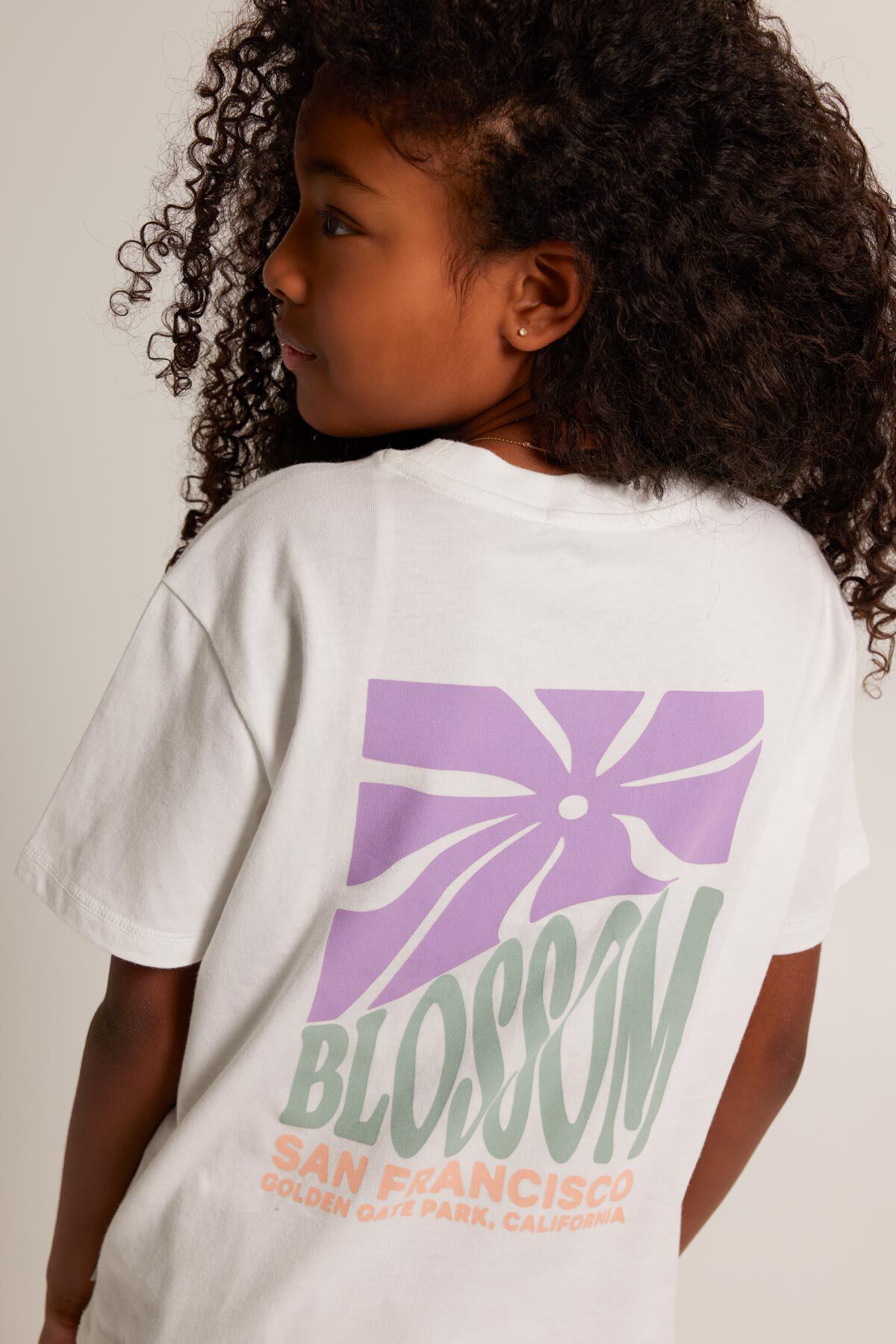 Girls T shirt Elise JR Off white America Today