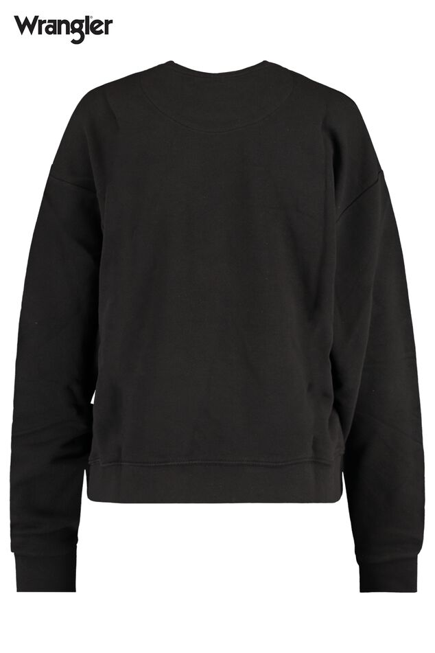 Sweater Retro sweat - worn black image number 1