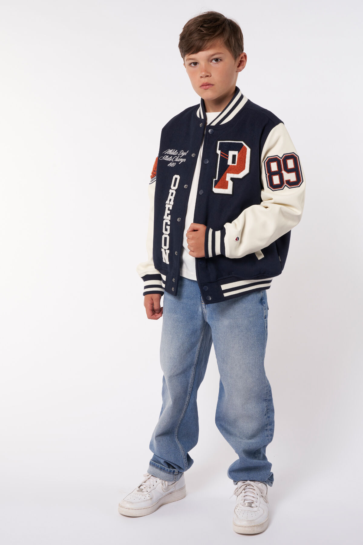 Varsity jacket outlet kind